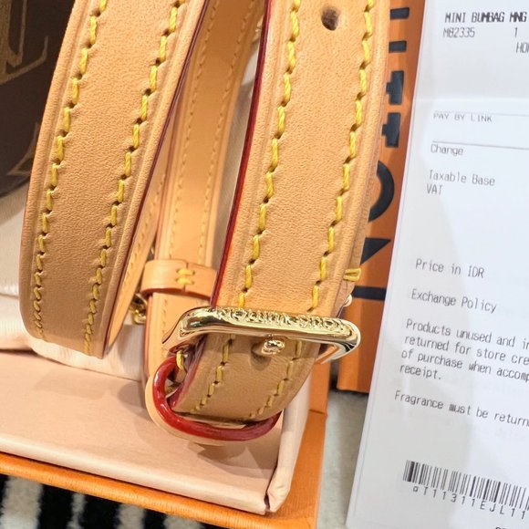 100% Authentic Brand New Louis Vuitton Mini Bumbag Monogram Canvas - Picture 4 of 15